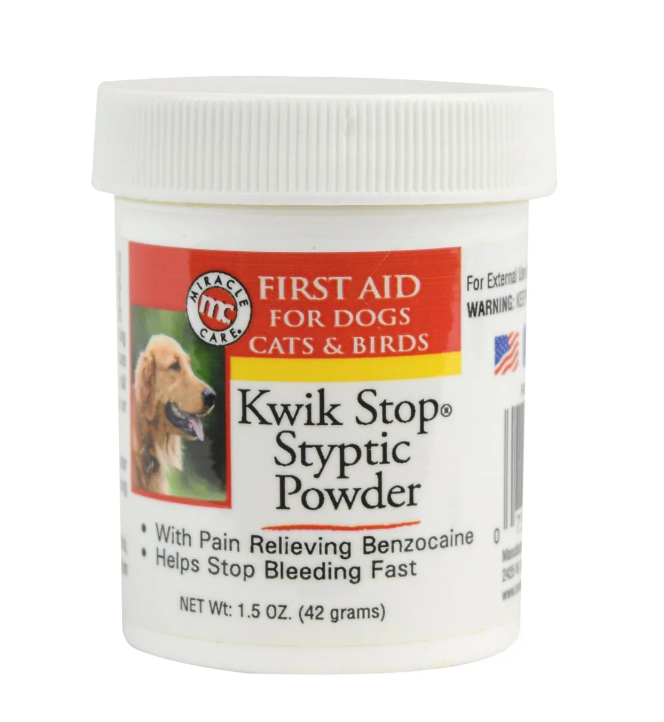 Miracle Care Kwik-Stop Styptic Powder 6oz